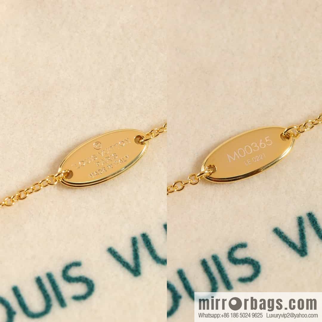 Louis Vuitton IV Floral Necklace, Bracelet
