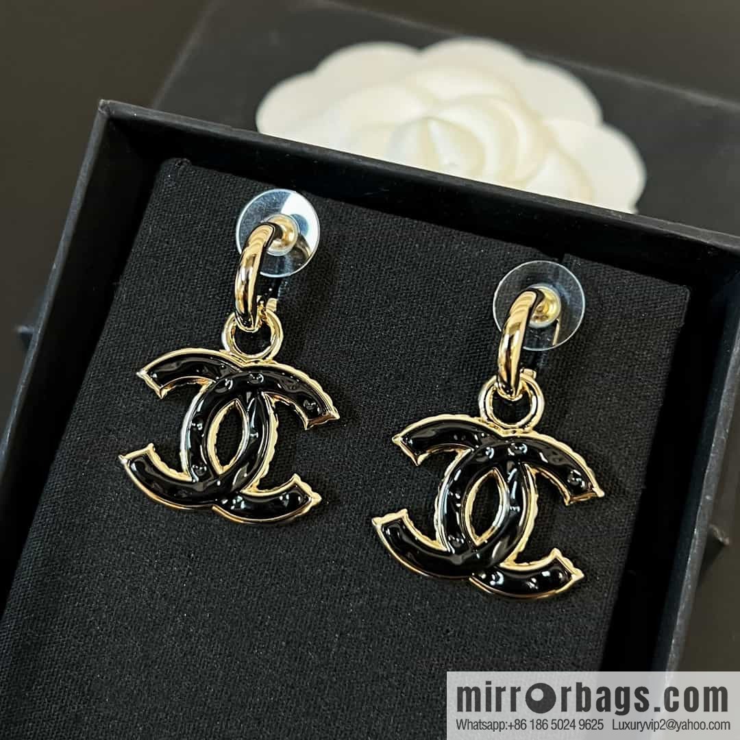 New ☑️ Chanel c2 double c stud earrings