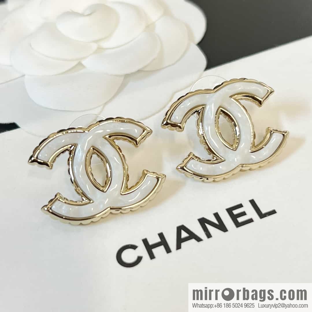 New ☑️ Chanel c1 double c oil drop stud earrings