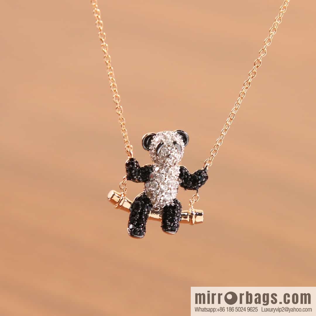 Qeelin Kirin BOBO Panda 🐼 Charity Necklace