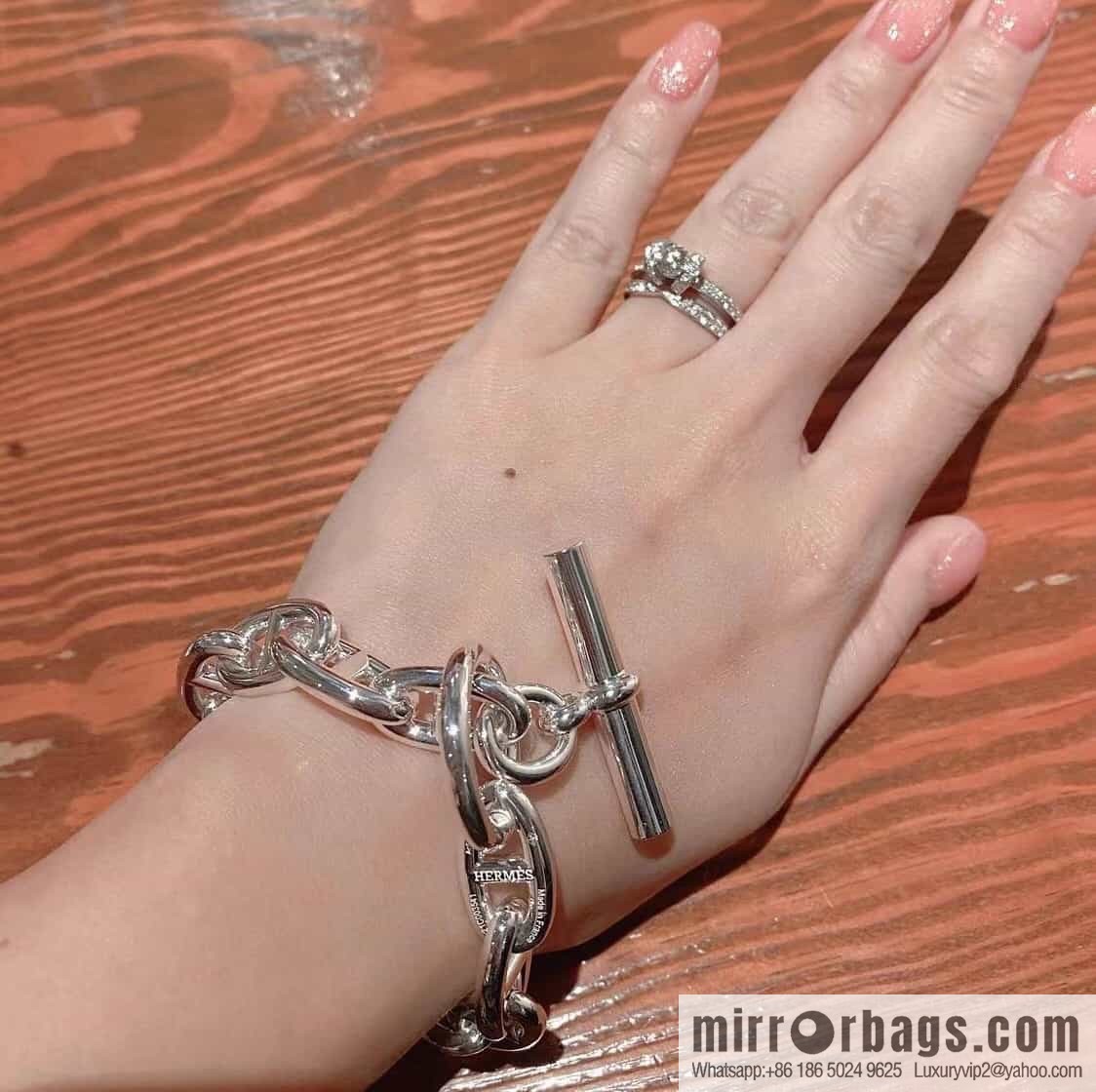 Wide version, new ☑️ Hermès HERMES pig nose OT bracelet