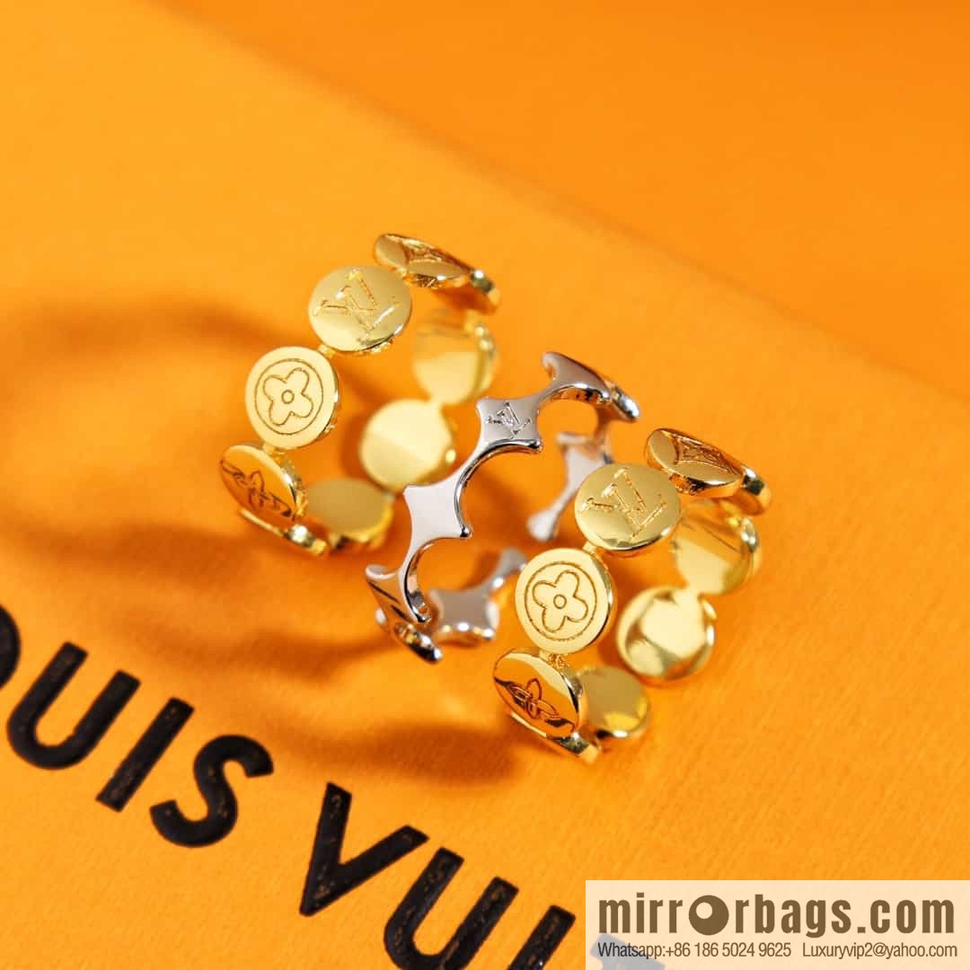 Louis Vuitton Louis Vuitton three-piece LV FUTURA ring