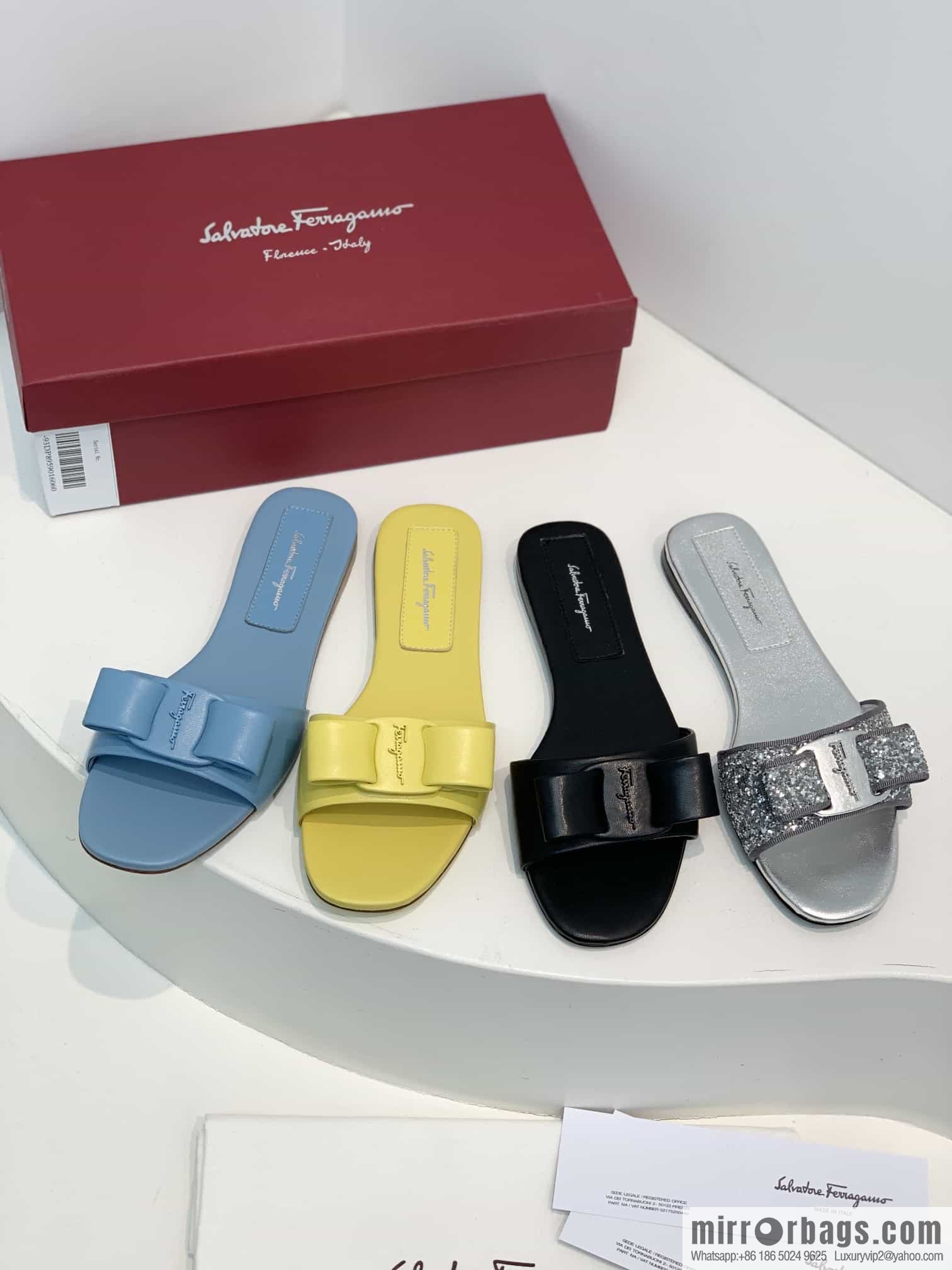 SF ✔️ salvatore Ferragamo ✔️ new sequined BlingBling slippers