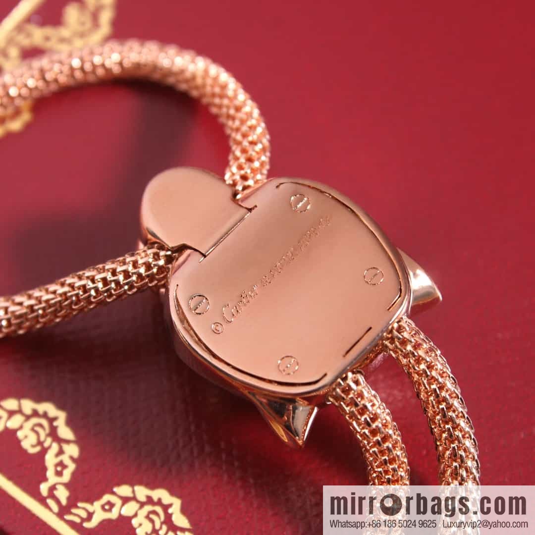 CARTIER Cartier Jungle Series Glossy Leopard Necklace