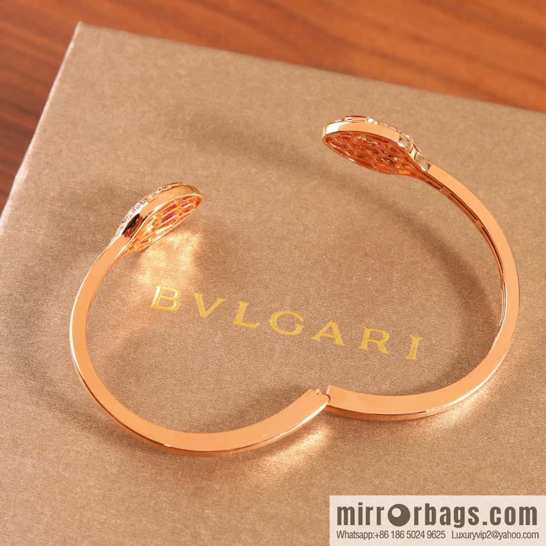 Bulgari BVLGARI latest series SERPENTI bracelet double snake head bracelet
