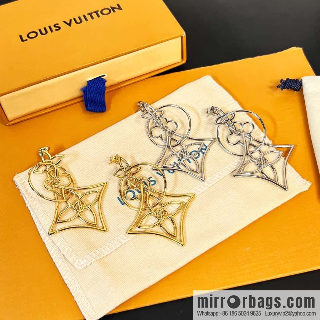 Louis Vuitton Louis Vuitton LV TWIGGY Floral Earrings