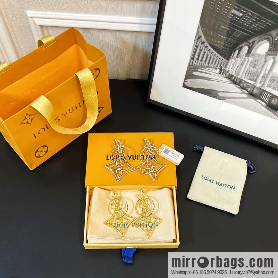 Louis Vuitton Louis Vuitton LV TWIGGY Floral Earrings