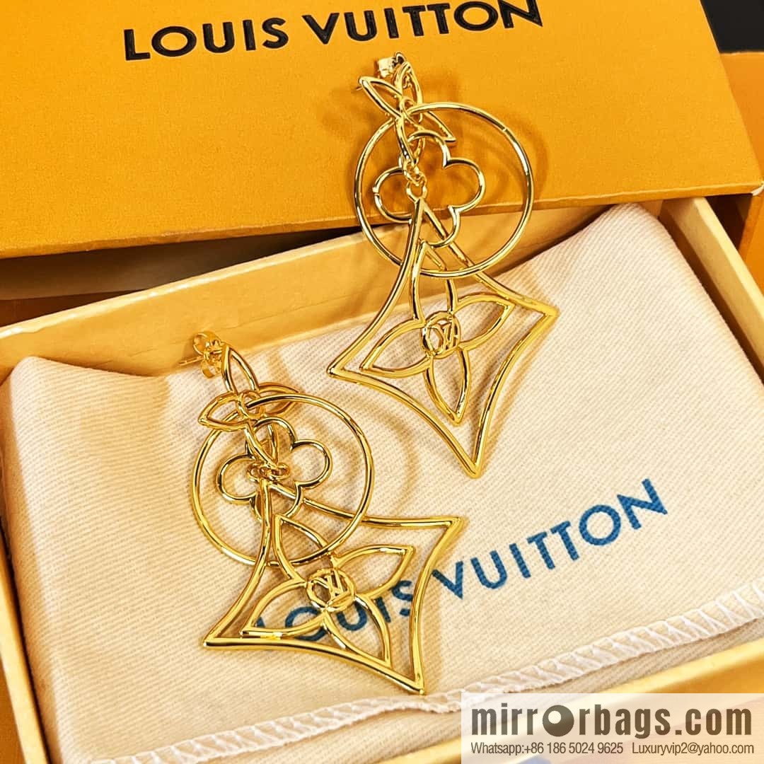 Louis Vuitton Louis Vuitton LV TWIGGY Floral Earrings
