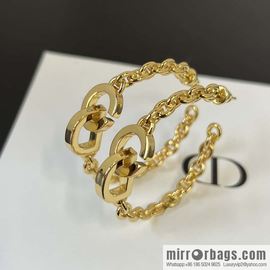 New ☑️ DIOR CD Earrings