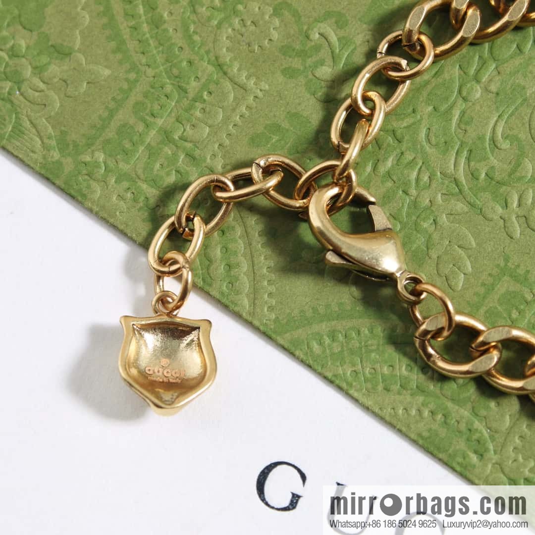 New Gucci Gucci Diamond Butterfly 🦋 Bracelet