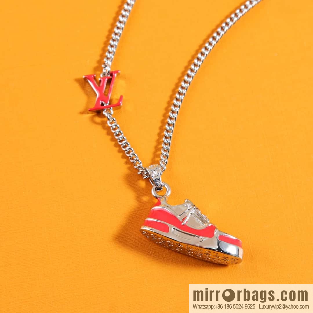 Louis Vuitton Louis Vuitton IV TRAINER sneaker necklace