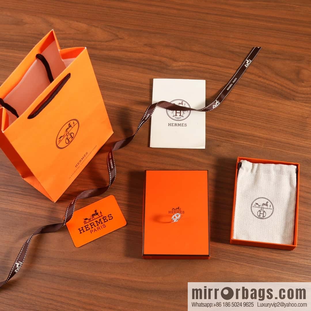 New ☑️ Hermès HERMES full diamond pig nose ring