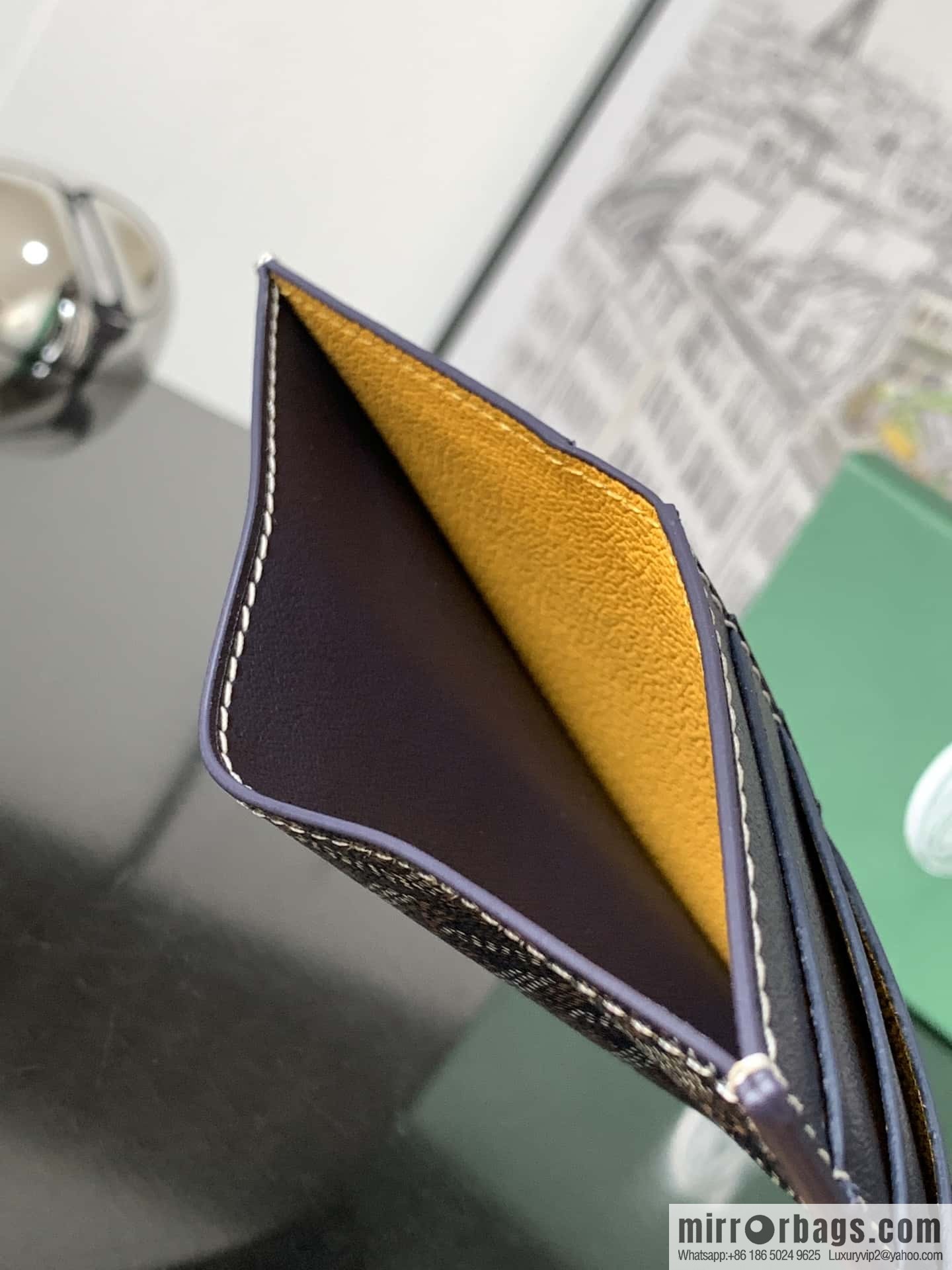 Goyard SAINT-PIERRE bi-fold card holder 7702