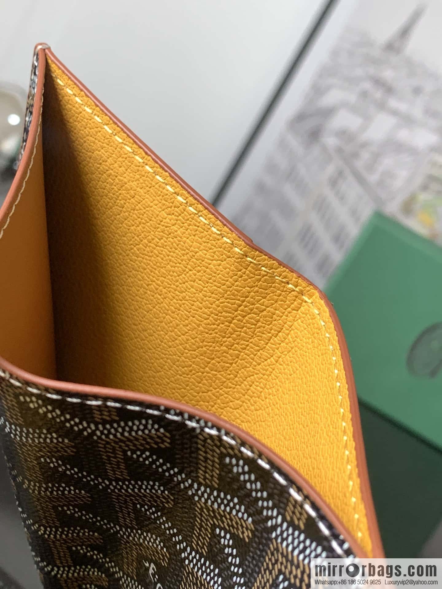 Goyard SAINT-PIERRE bi-fold card holder 7702