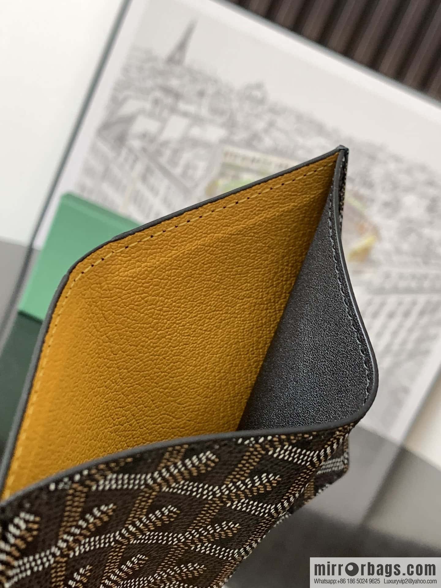 Goyard SAINT-PIERRE bi-fold card holder 7702