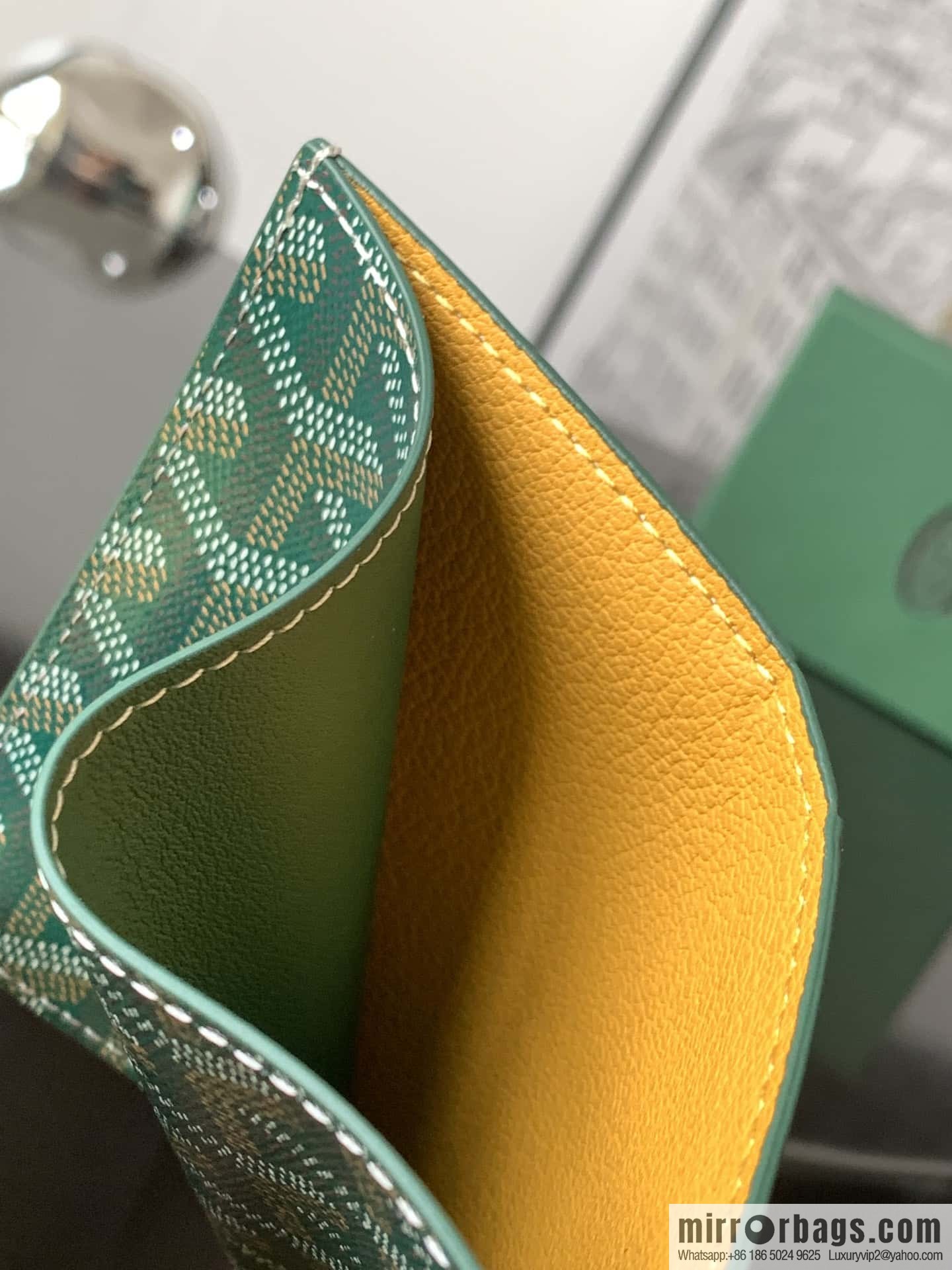 Goyard SAINT-PIERRE bi-fold card holder 7702