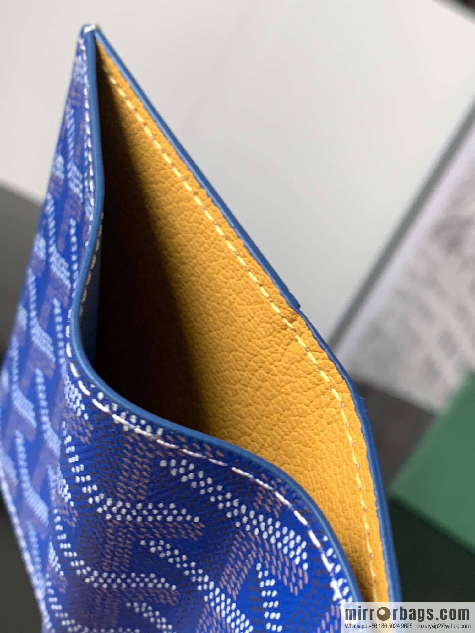 Goyard SAINT-PIERRE bi-fold card holder 7702