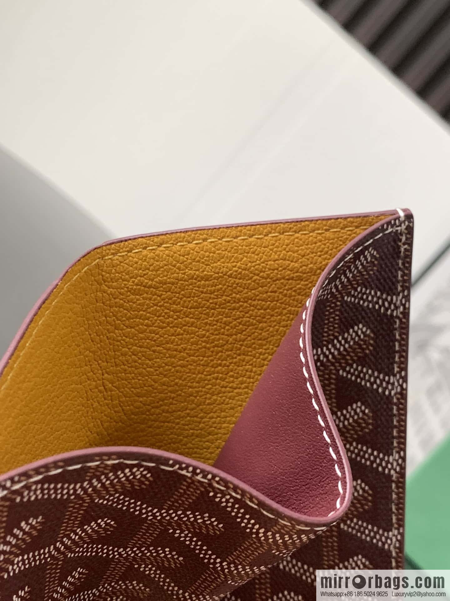 Goyard SAINT-PIERRE bi-fold card holder 7702