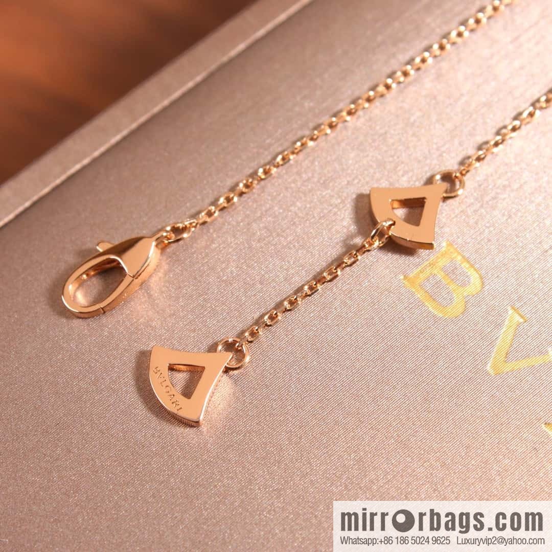 BVLGARI DIVAS'DREAM Gemstone Fan Necklace