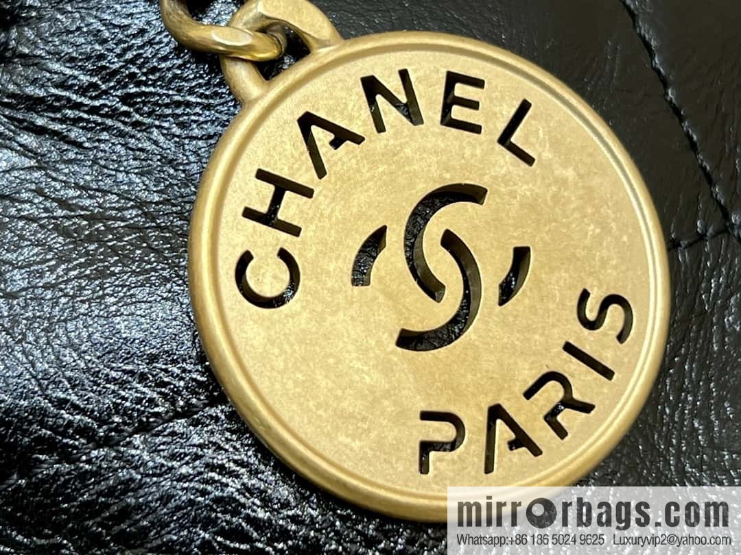 CHANEL 23S spring and summer series mini pearl 22 bags AS3980 black