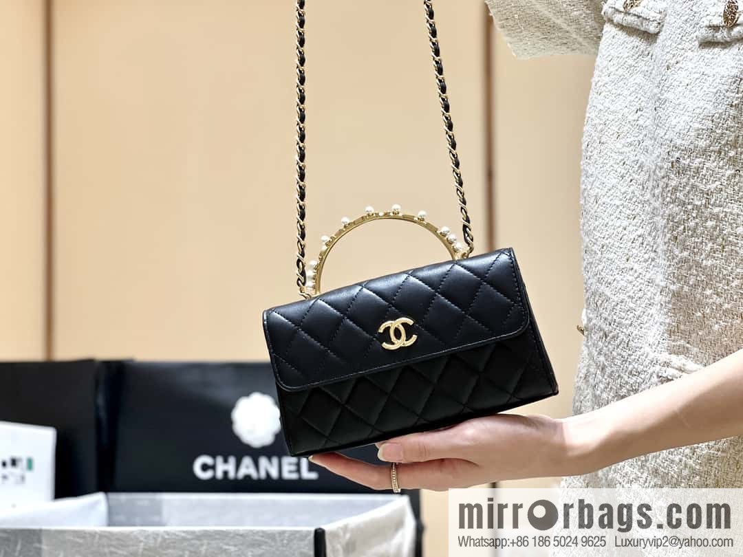 CHANEL 23B autumn and winter trailer series, diamond handle Kelly bag AP3512
