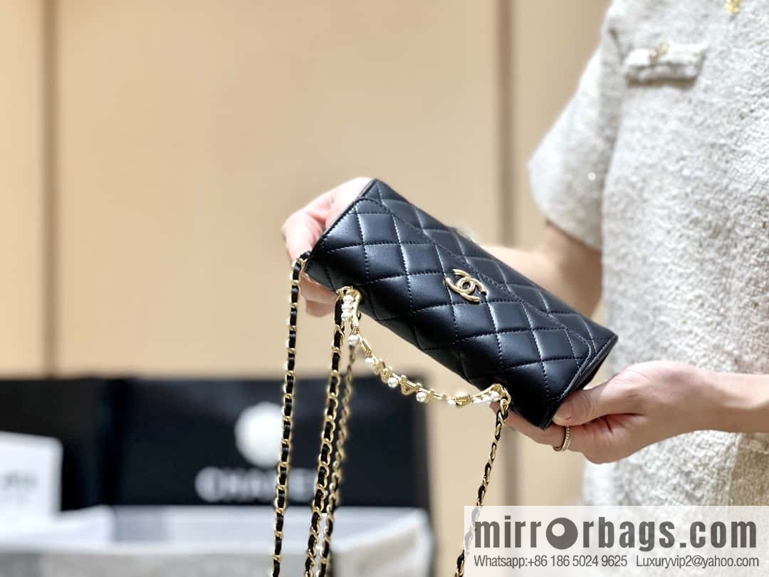 CHANEL 23B autumn and winter trailer series, diamond handle Kelly bag AP3512