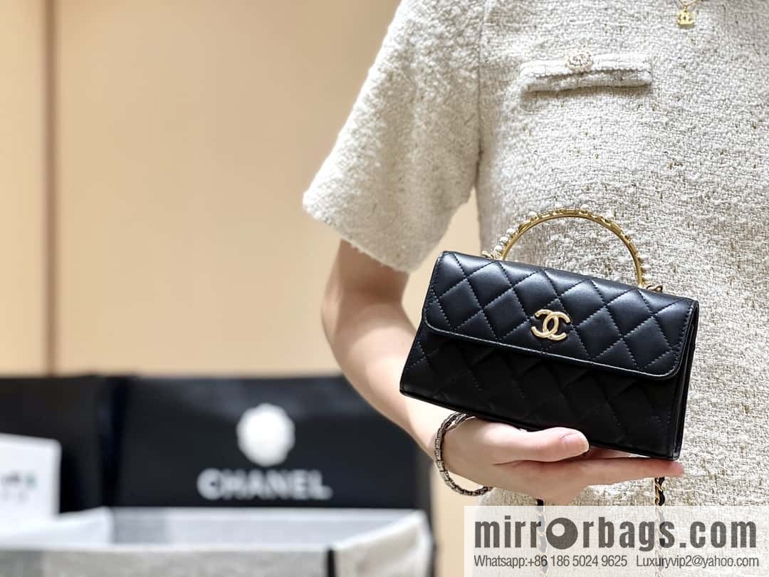 CHANEL 23B autumn and winter trailer series, diamond handle Kelly bag AP3512