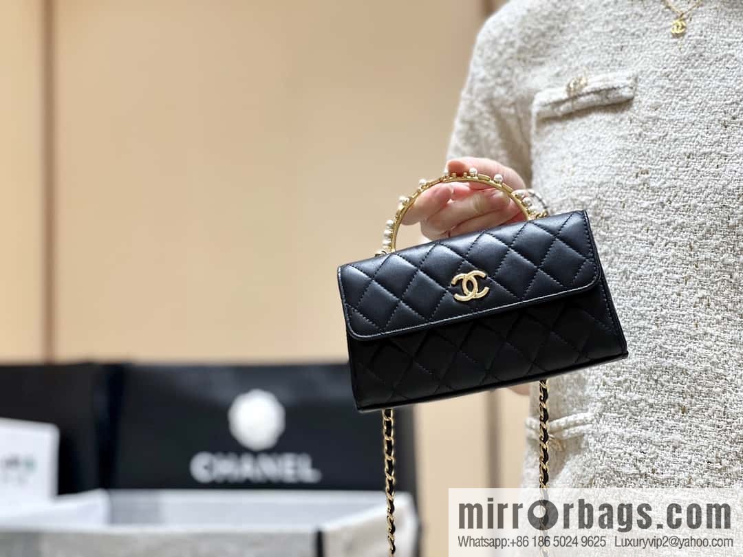 CHANEL 23B autumn and winter trailer series, diamond handle Kelly bag AP3512