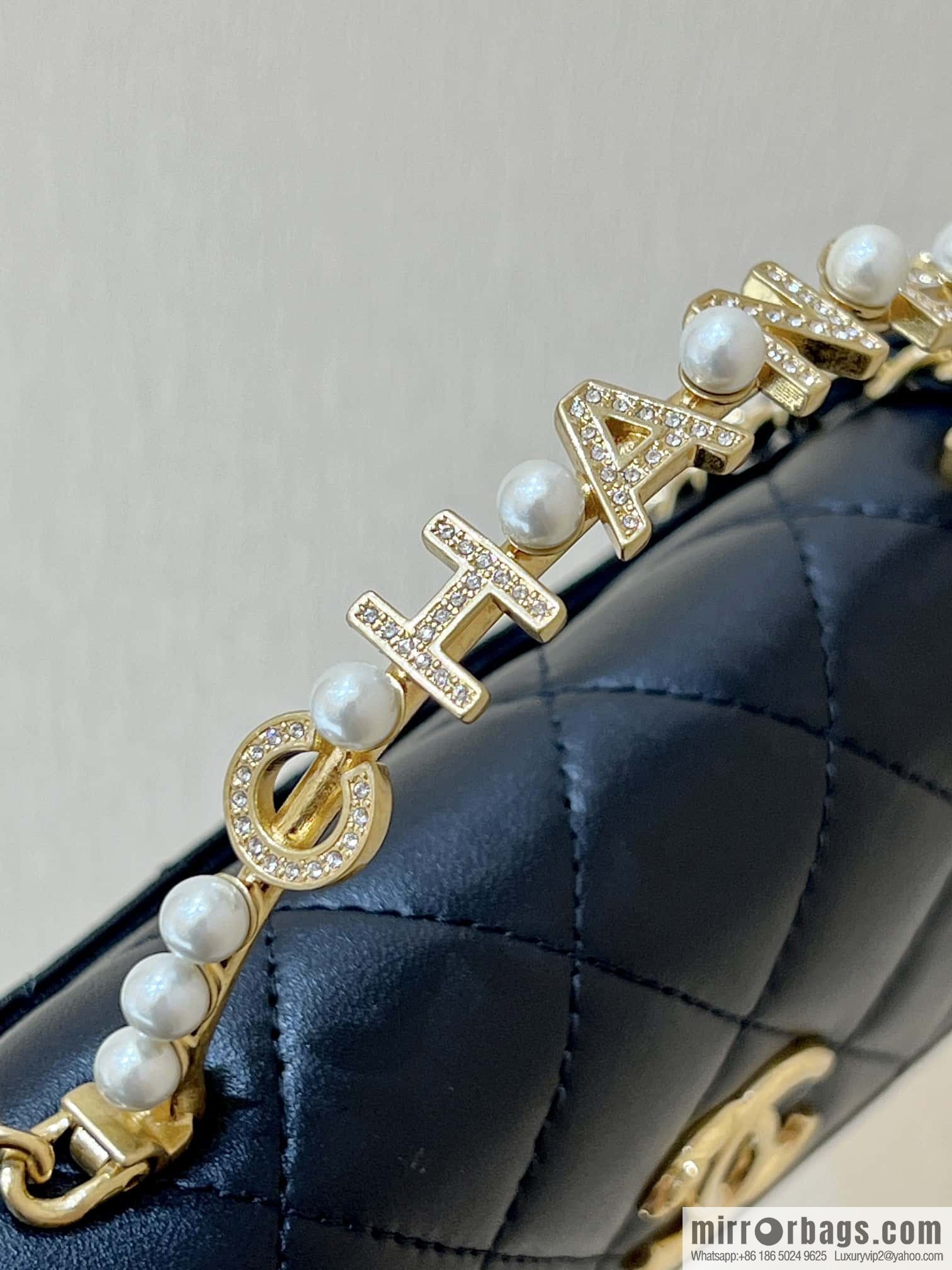 CHANEL 23B autumn and winter trailer series, diamond handle Kelly bag AP3512