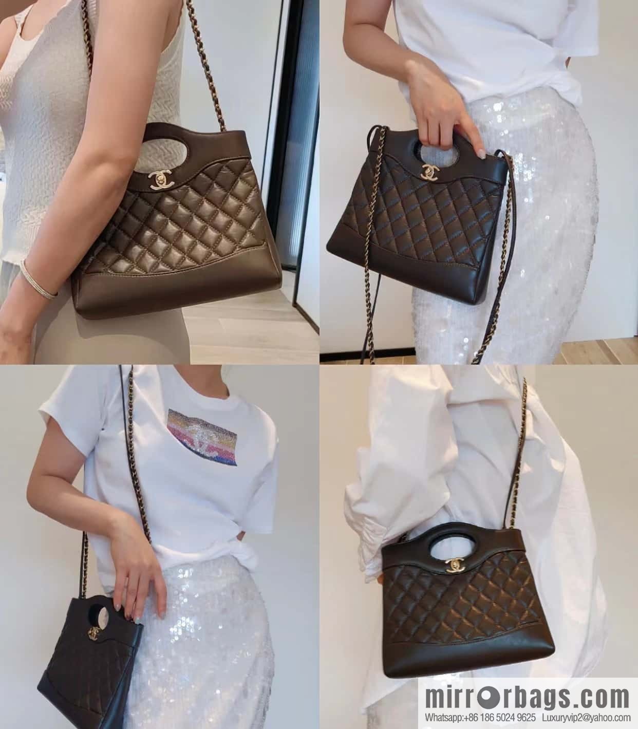 CHANEL 23A Superior Handicraft Series 31bag mini AS4133