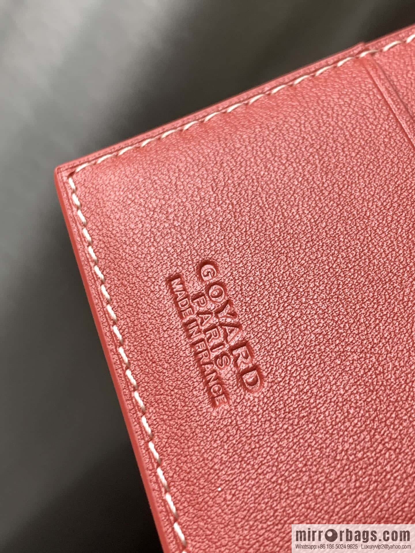 Goyard Grenelle passport holder 7706
