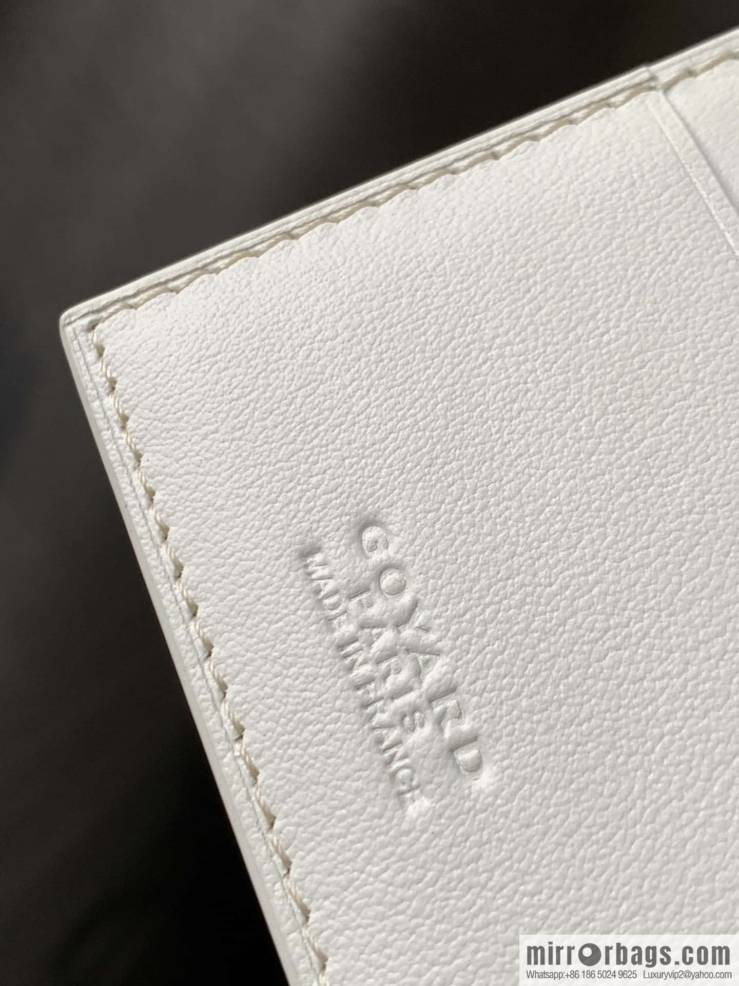 Goyard Grenelle passport holder 7706