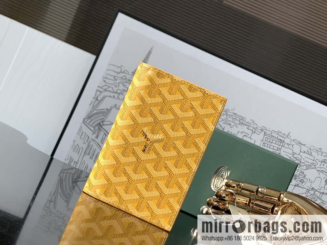 Goyard Grenelle passport holder 7706