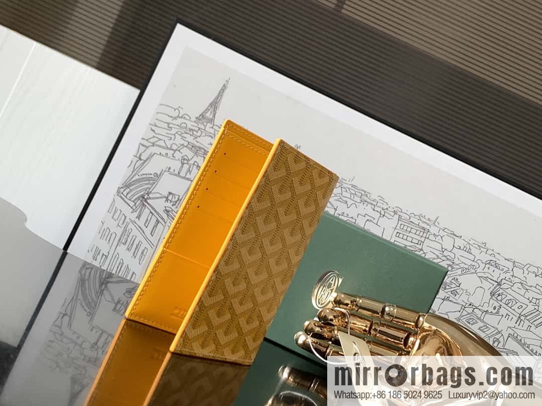 Goyard Grenelle passport holder 7706