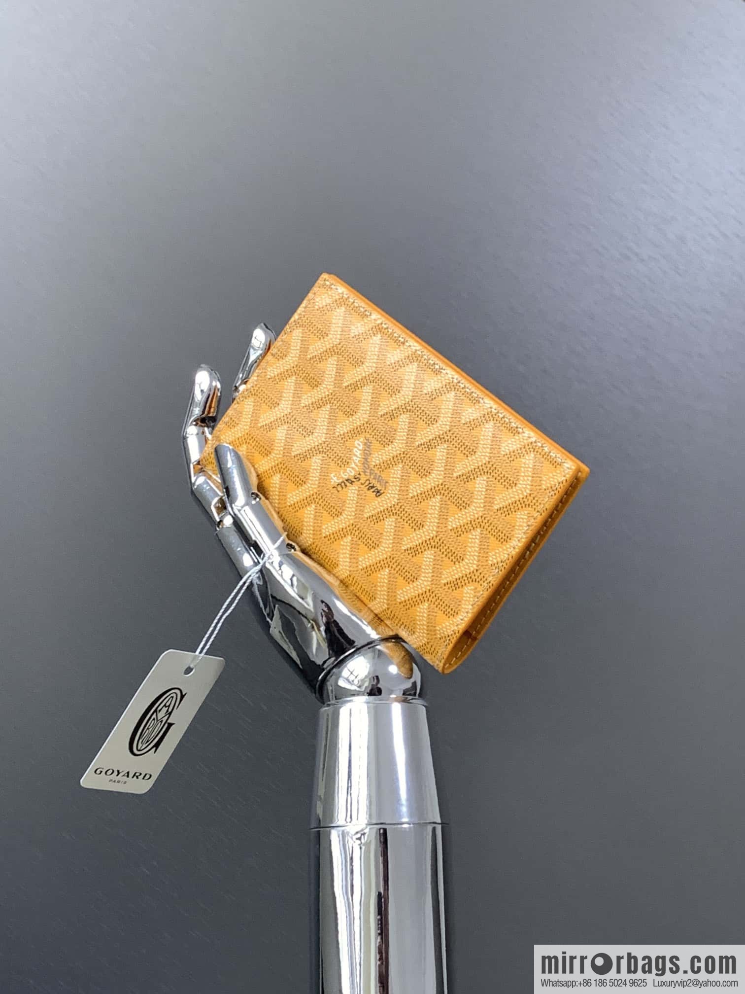 Goyard Grenelle passport holder 7706