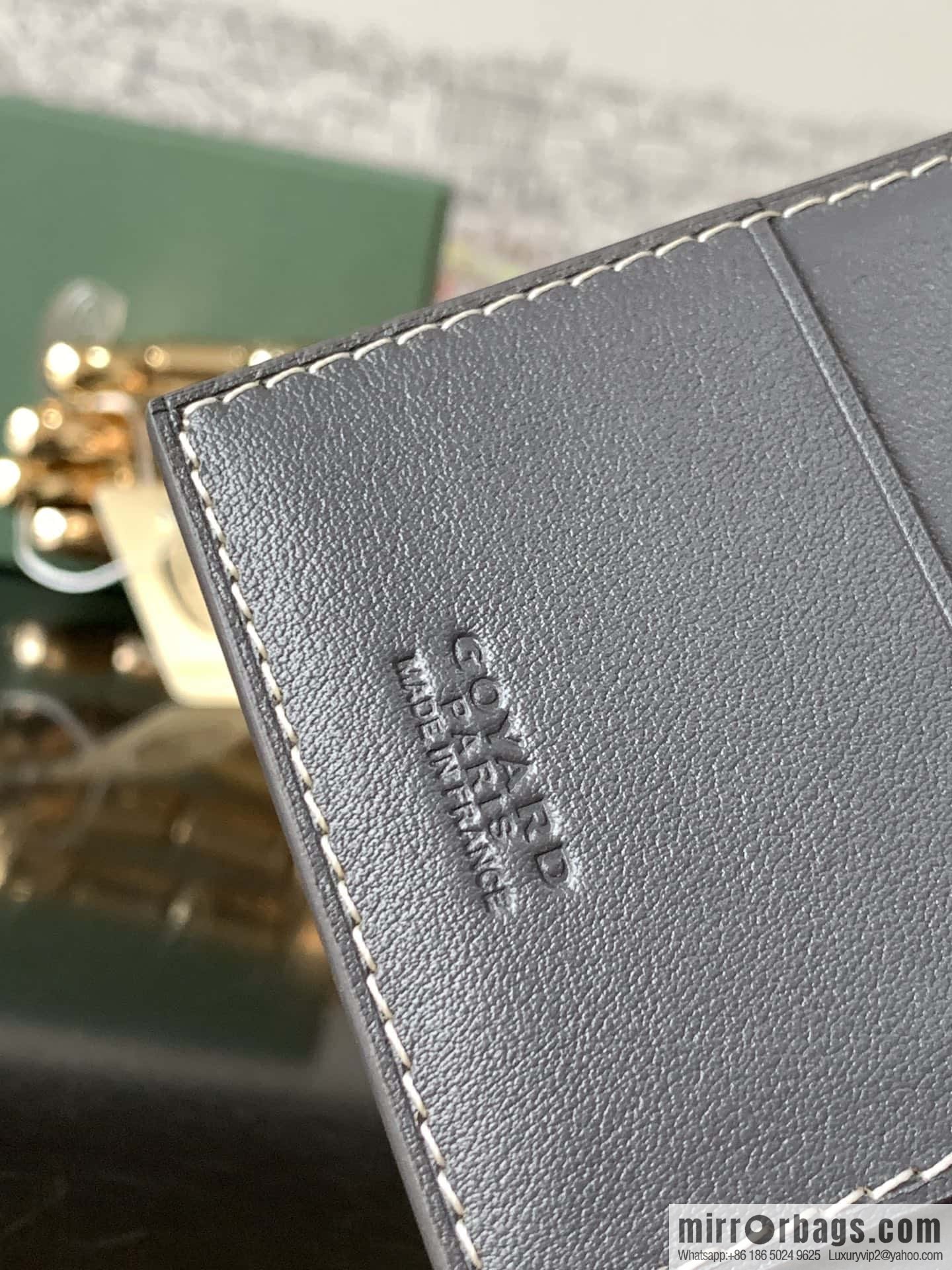 Goyard Grenelle passport holder 7706