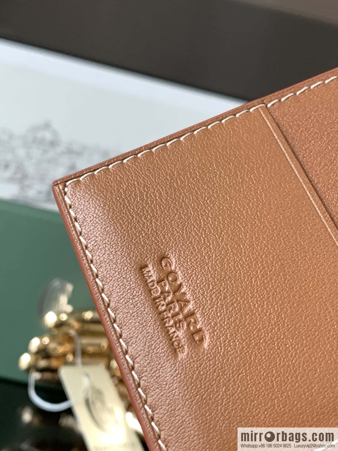 Goyard Grenelle passport holder 7706