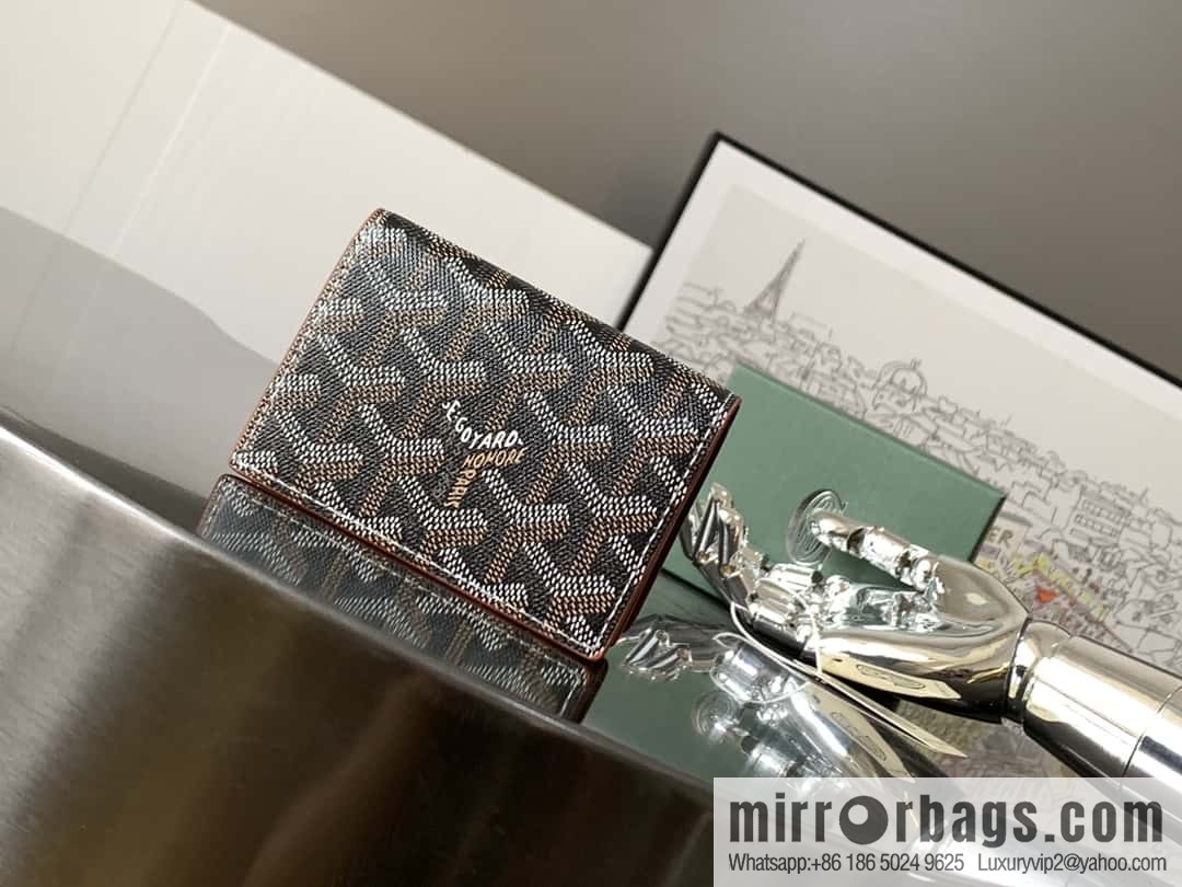 Goyard Malhesherbes card clip 7707