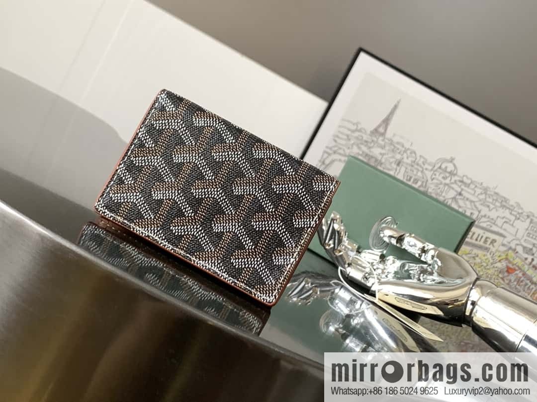 Goyard Malhesherbes card clip 7707