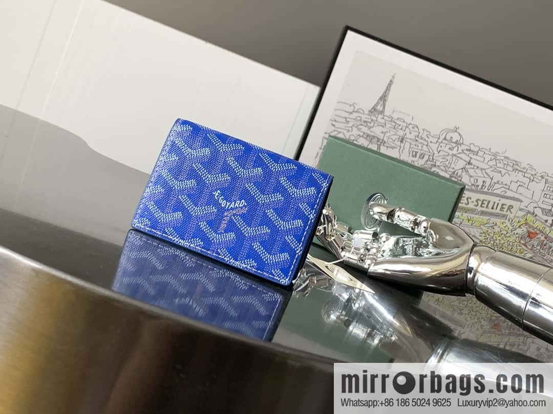 Goyard Malhesherbes card clip 7707