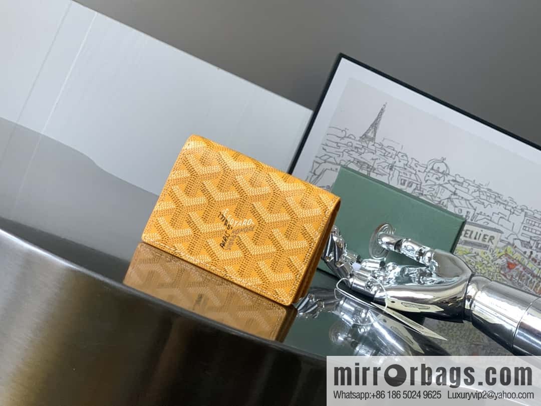 Goyard Malhesherbes card clip 7707