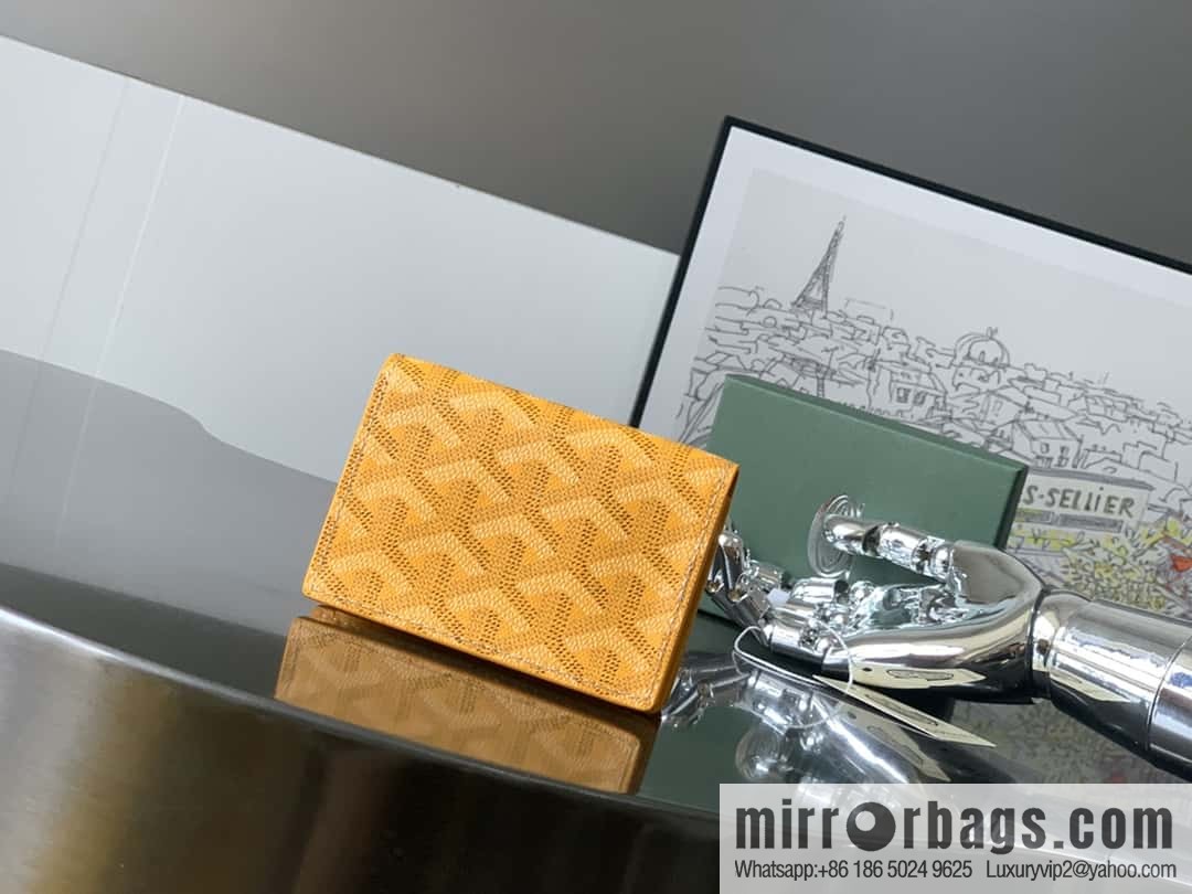 Goyard Malhesherbes card clip 7707