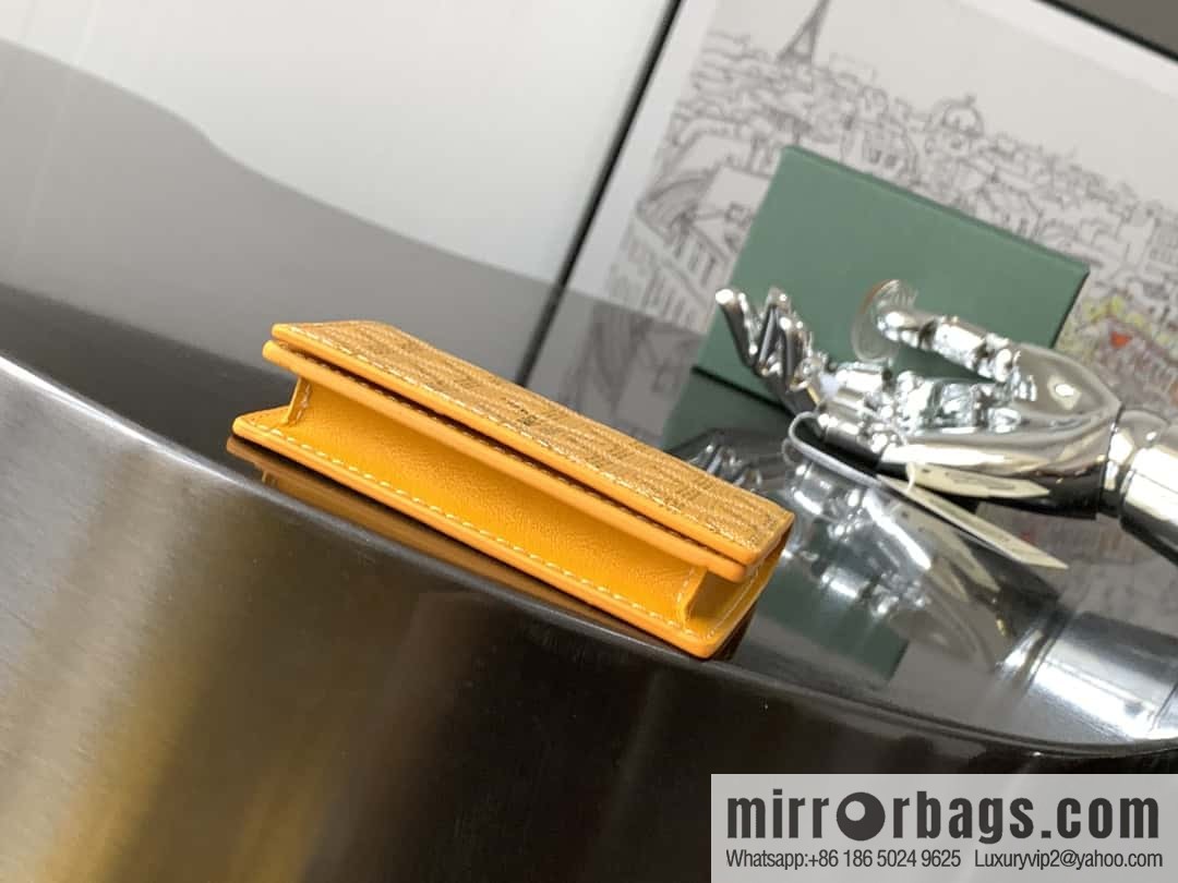 Goyard Malhesherbes card clip 7707