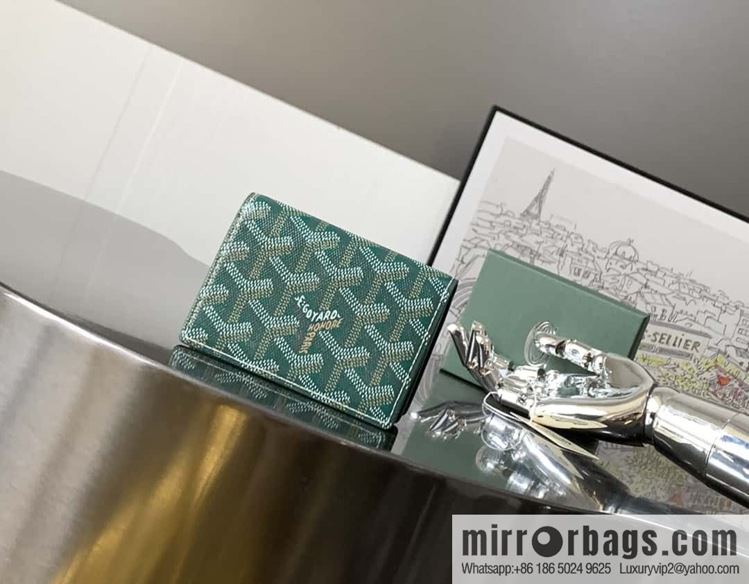 Goyard Malhesherbes card clip 7707