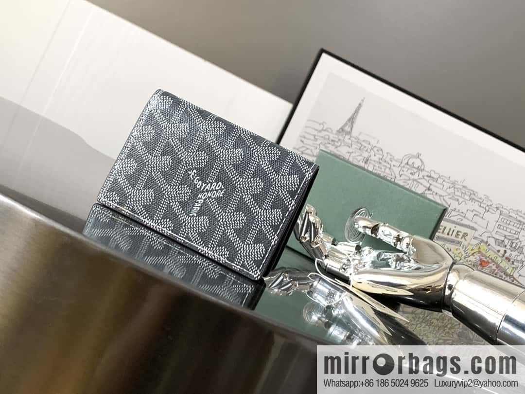 Goyard Malhesherbes card clip 7707