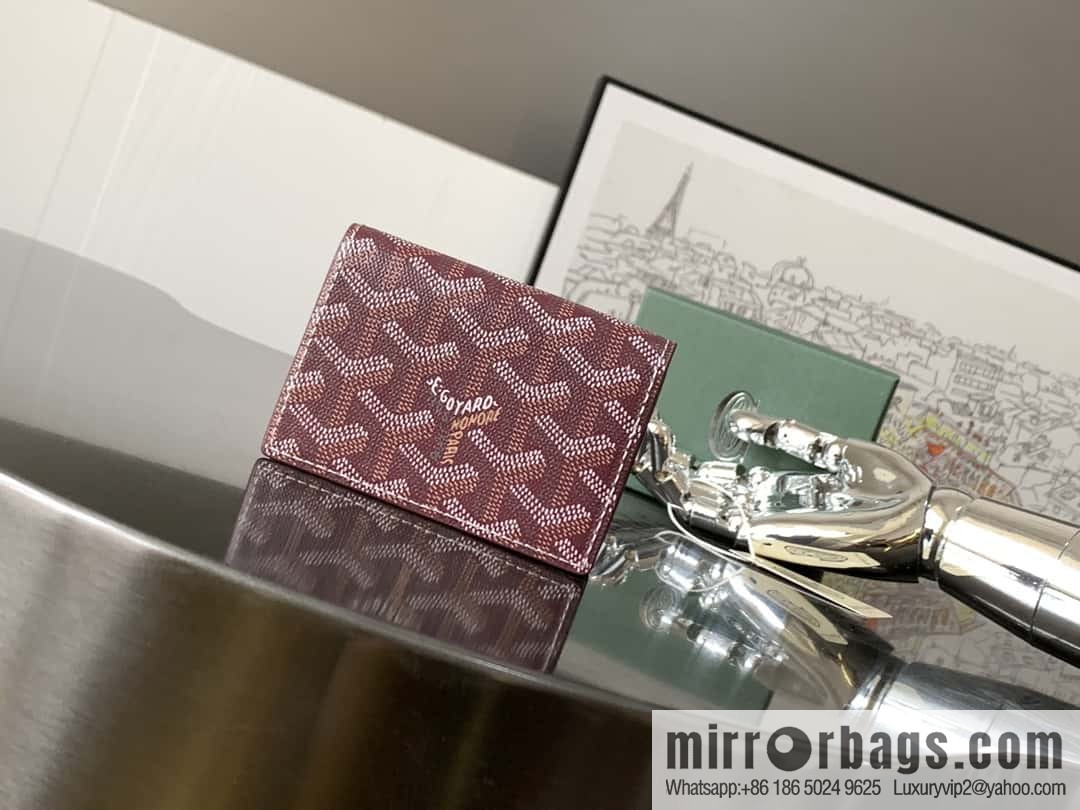 Goyard Malhesherbes card clip 7707