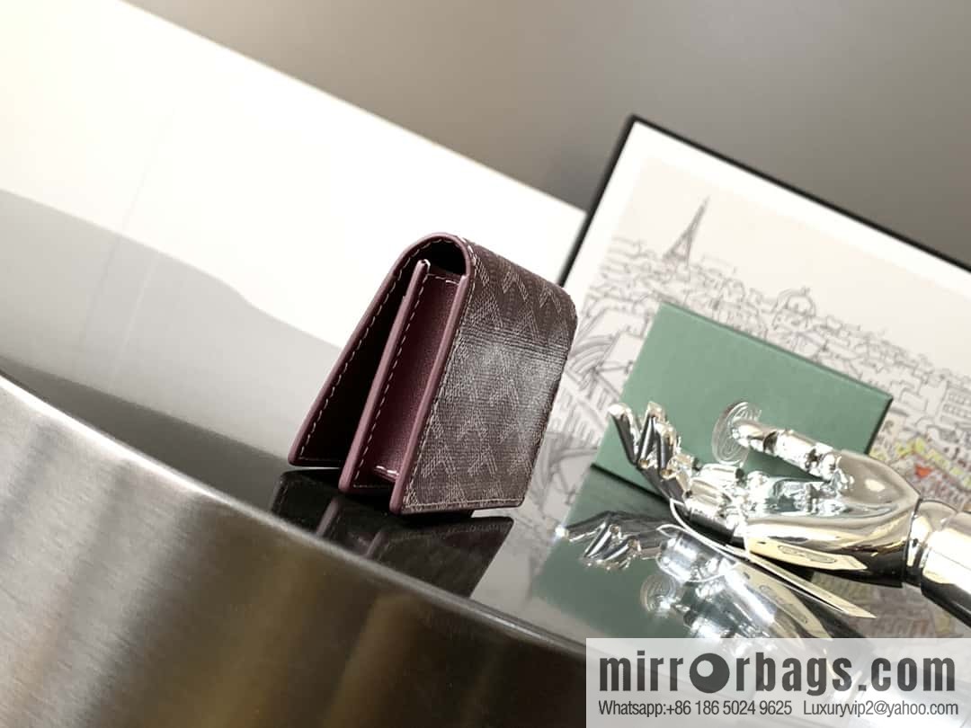 Goyard Malhesherbes card clip 7707
