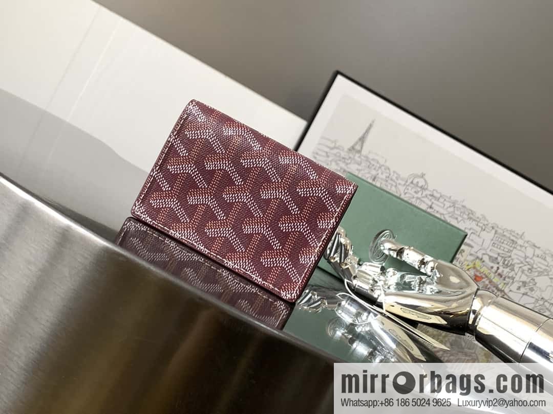 Goyard Malhesherbes card clip 7707