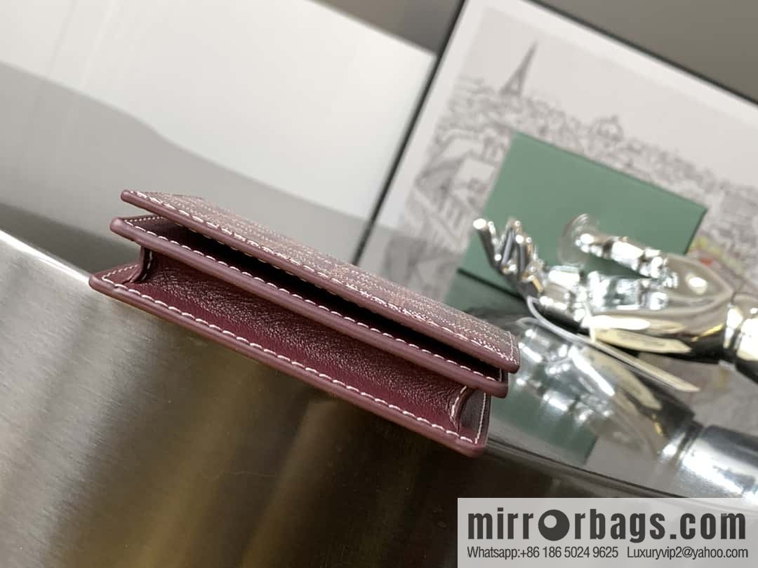 Goyard Malhesherbes card clip 7707