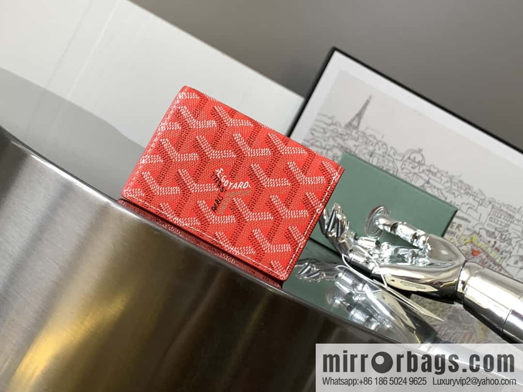 Goyard Malhesherbes card clip 7707